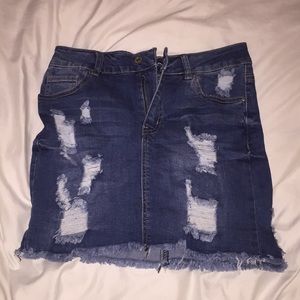 denim skirt